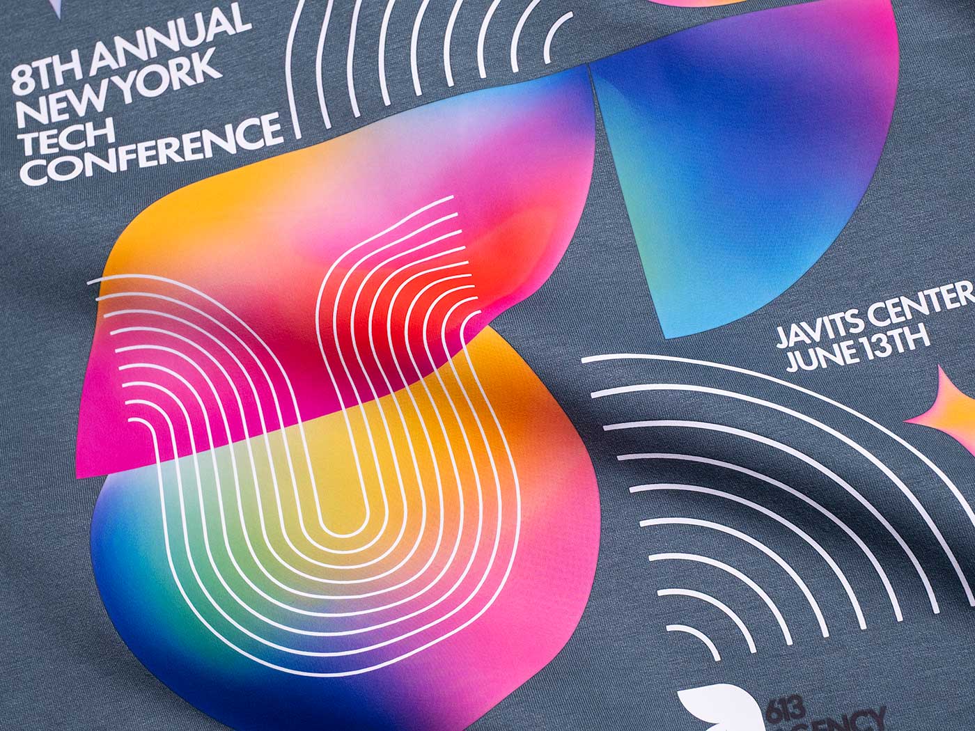 Gallery image — Luxe tech conference design transfer